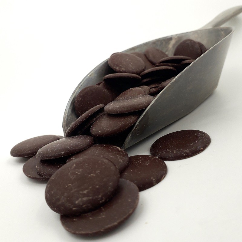 palets chocolat noir sans sucre ajoute 150gr